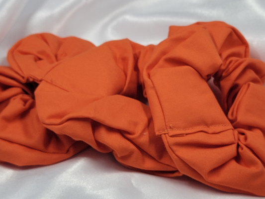 Persimmons Cotton Scrunchies