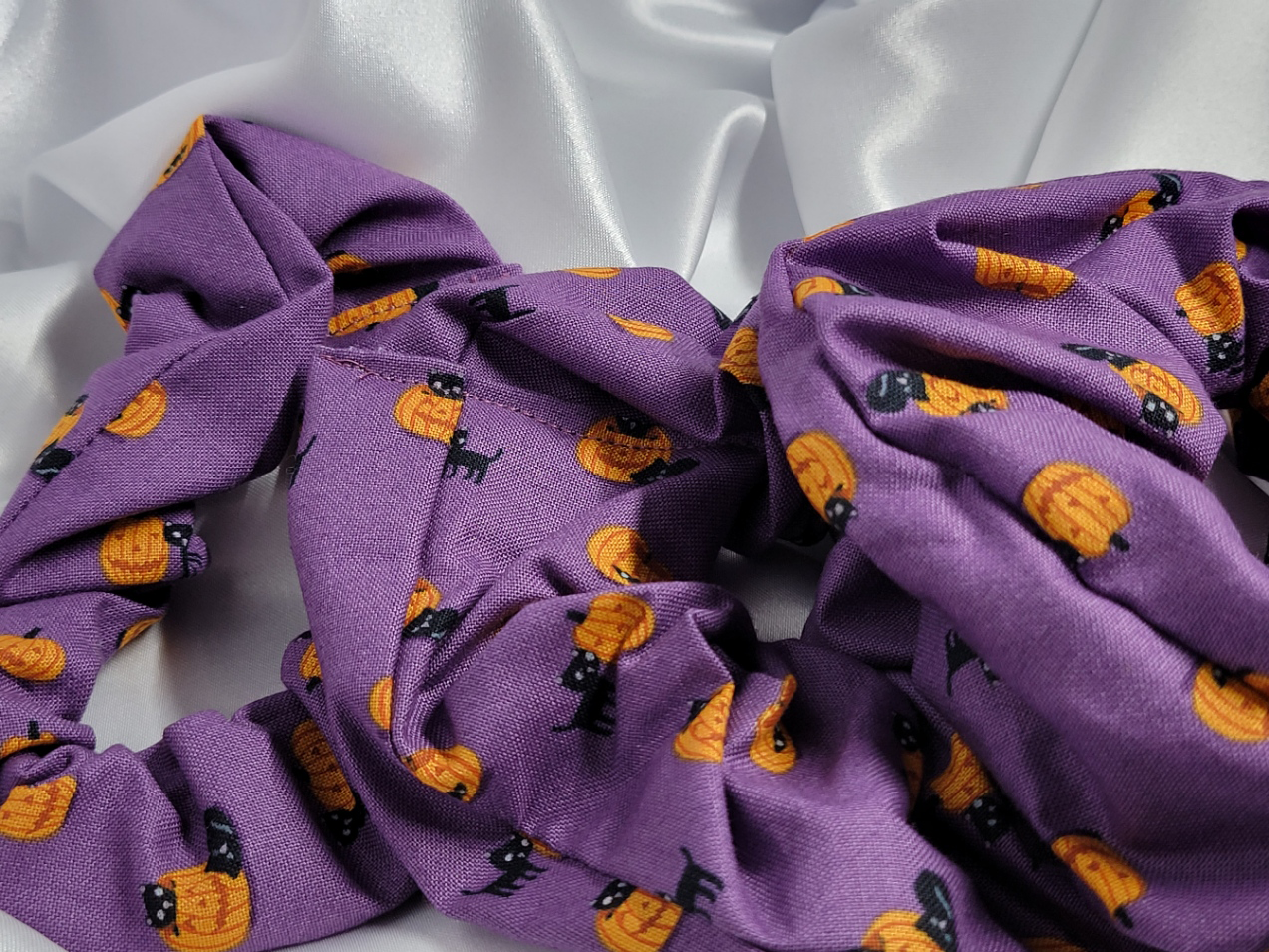 Ghouls and Goodies Witches Brew Cotton Scrunchies