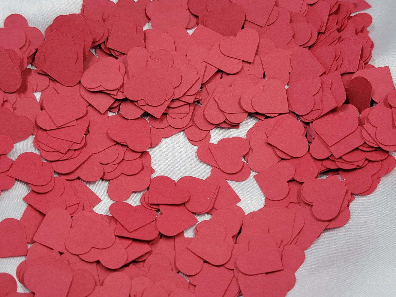 Red Heart Paper Confetti